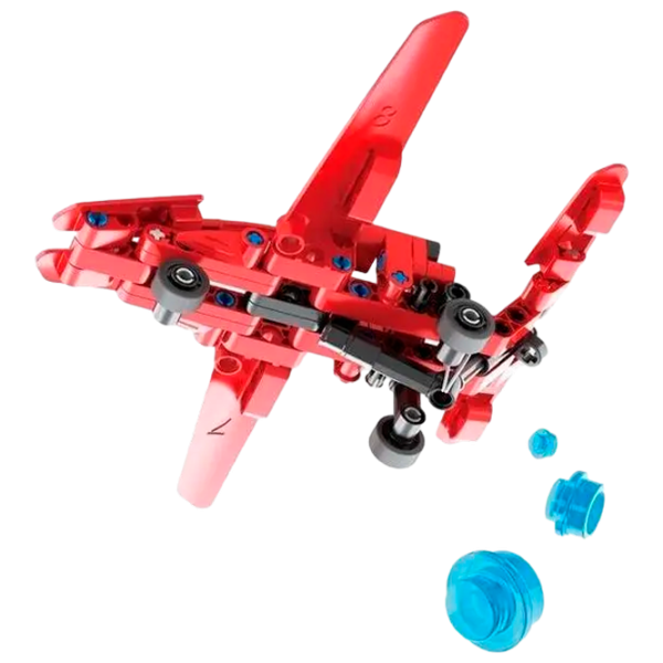 Конструктор XTech Mini Rescue Plane Самолёт/ Красный photo 2