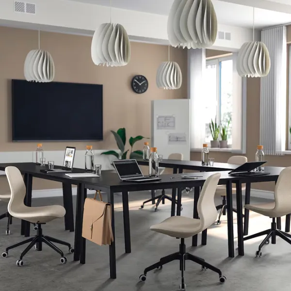 Masă de birou Ikea Mittzon PAL/ Black photo 2