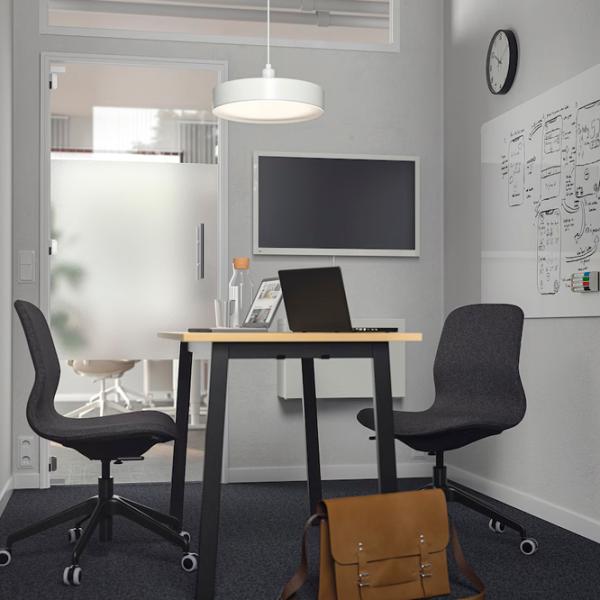 Masă de birou Ikea Mittzon PAL/ Beige photo 3