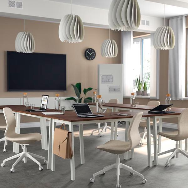 Masă de birou Ikea Mittzon PAL/ Brown photo 2