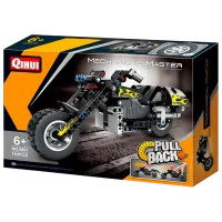 Constructor XTech Pull Back Motorbike Motocicletă/ Black