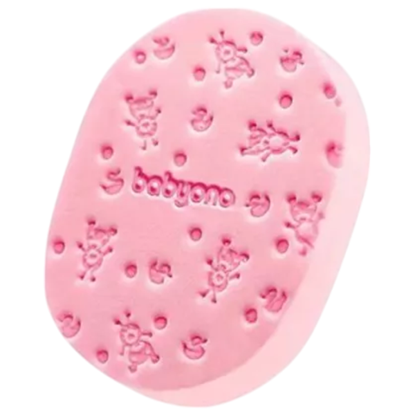 Губка для ванны BabyOno 0063/02 Губка / Розовый photo 1