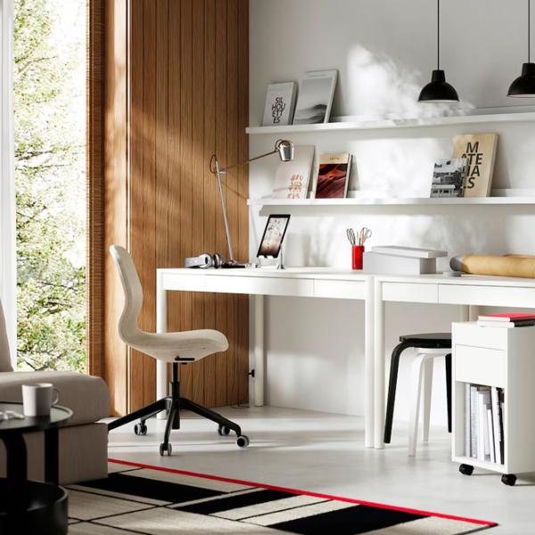 Офисный стол Ikea Tonstad ДСП/ Белый photo 2