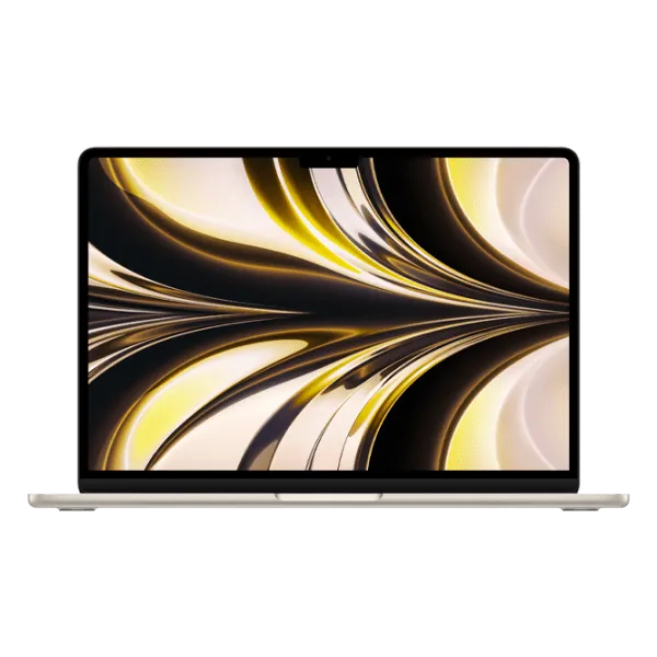 Apple MacBook Air 13.6 2022 M2 (C8/G8) / 16 GB / 256 GB / VGA Integrată / Starlight photo 1