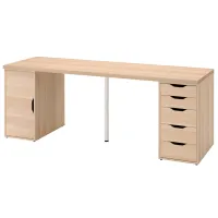 Masă de birou Ikea Lagkapten/Alex PAL/ Stejar Sonoma