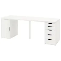 Masă de birou Ikea Lagkapten/Alex PAL/ White