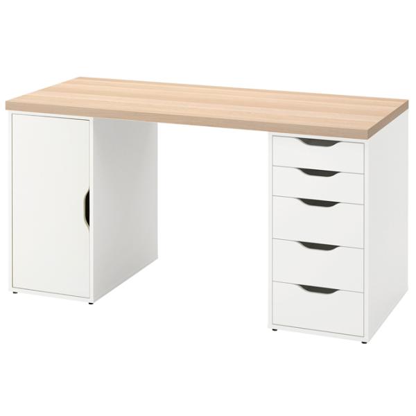 Masă de birou Ikea Lagkapten/Alex PAL/ Stejar Sonoma photo 1