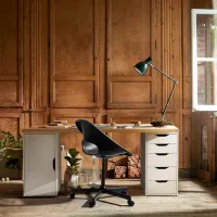 Офисный стол Ikea Lagkapten/Alex ДСП/ Дуб Сонома photo 5