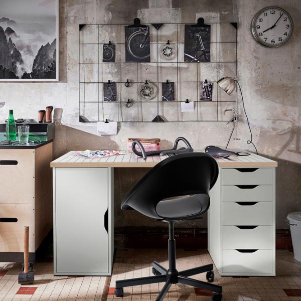 Masă de birou Ikea Lagkapten/Alex PAL/ Antracit photo 4