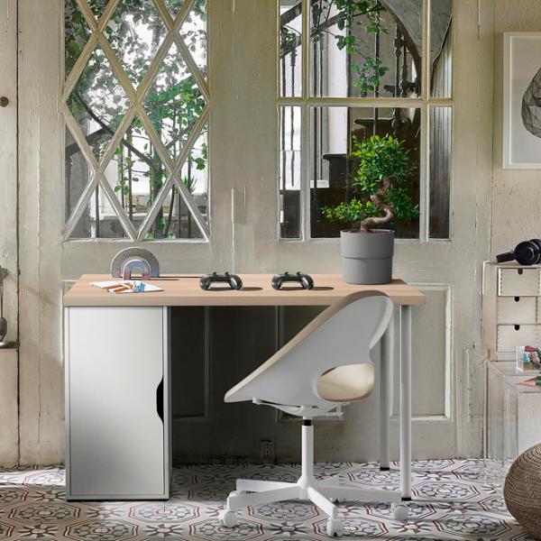 Офисный стол Ikea Lagkapten/Alex МДФ/ Дуб Сонома photo 3