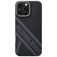 Чехол для смартфона Apple iPhone 16 Pro Pitaka / MagSafe Back / PC / White Черный