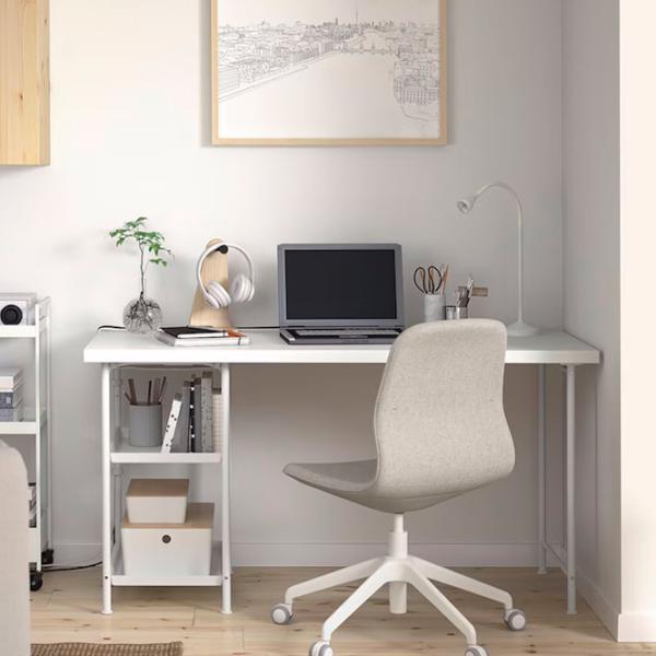 Masă de birou Ikea Lagkapten/Spand PAL/ White photo 4