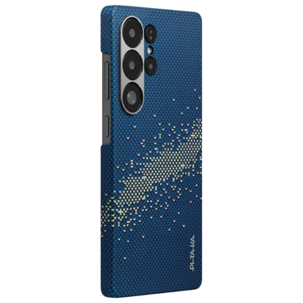 Husă pentru smartphone Samsung Galaxy S25 Ultra 5G Pitaka / MagSafe Back / PC / Green Blue photo 1 Husă pentru smartphone Samsung Galaxy S25 Ultra 5G Pitaka / MagSafe Back / PC / Green Blue photo 1