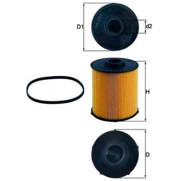 Топливный фильтр Mahle KX 70D 79 мм photo 5