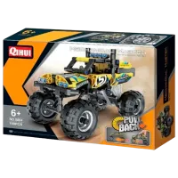 Constructor XTech Pull Back Off-Road Transport/ Yellow