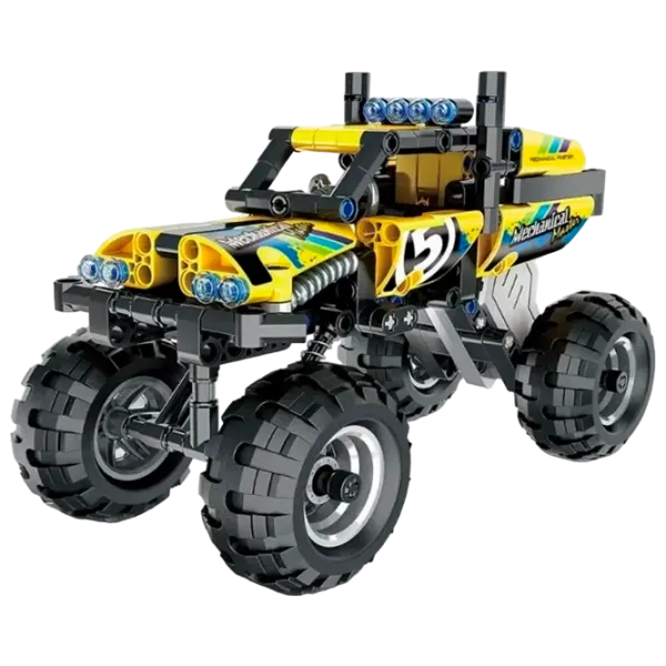 Конструктор XTech Pull Back Off-Road Транспорт/ Желтый photo 2
