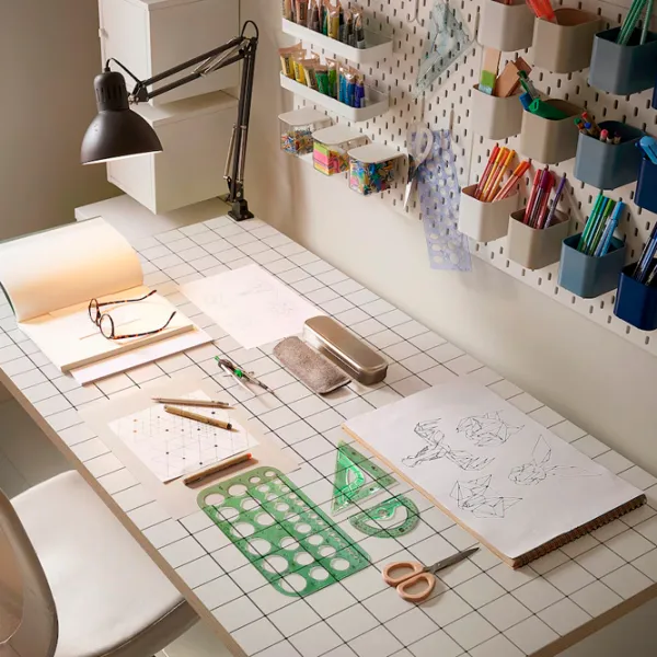 Офисный стол Ikea Lagkapten/Spand ДСП/ Антрацит photo 4