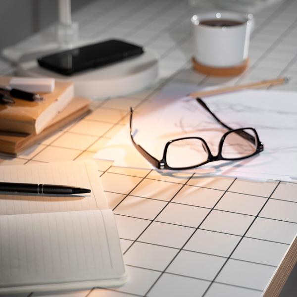 Masă de birou Ikea Lagkapten Alex 1 PAL/ Antracit photo 4