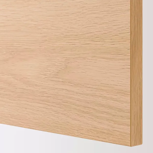 Шкаф пенал Ikea Enhet Напольная / ДСП / Белый - Дуб photo 5