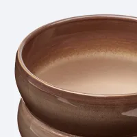 Ghiveci pentru flori Ikea Hasselbukett Brown / Ceramică / Pe pervaz photo 2