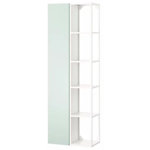 Шкаф пенал Ikea Enhet Напольная / ДСП / Белый - Светло серо зеленый photo 1 Шкаф пенал Ikea Enhet Напольная / ДСП / Белый - Светло серо зеленый photo 1