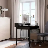 Masă de birou Ikea Ridspo PAL/ Antracit photo 4