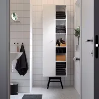 Dulap penal Ikea Enhet Pe podea / DSP / White photo 3