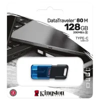 Kingston DataTraveler 80M 128 GB Blue photo 3