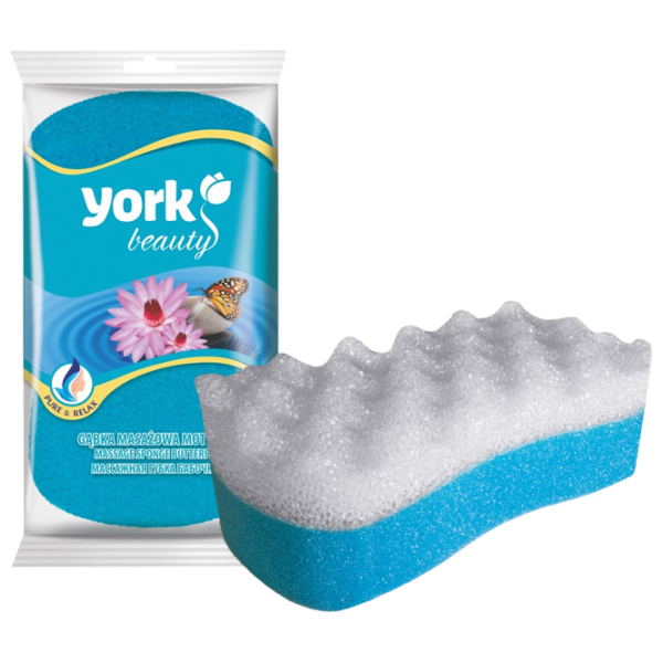 Губка для ванны York Motyl Полиэстер / Синий photo 1