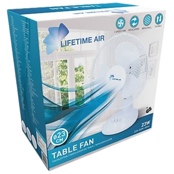 Ventilator Lifetime Air 219618 22 W / / White photo 4