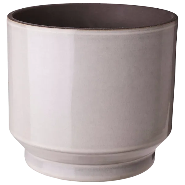 Ghiveci pentru flori Ikea Hasselbukett Beige / Ceramică / Pe pervaz photo 1