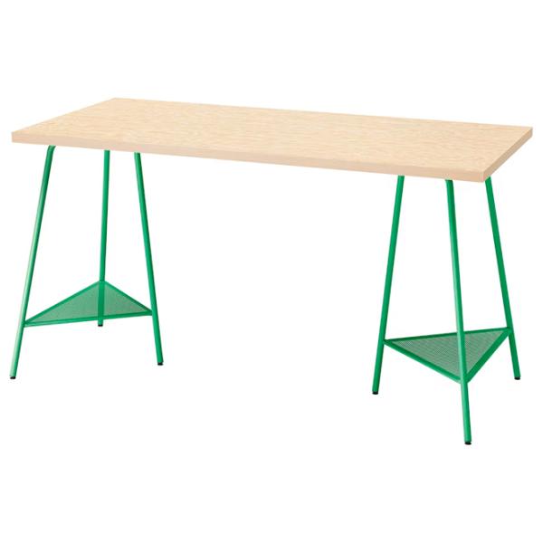 Masă de birou Ikea Mittcirkel/Tillslag PAL/ Stejar Sonoma photo 1