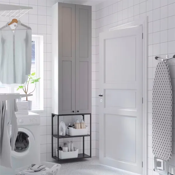 Dulap penal Ikea Enhet Pe perete / DSP / White - Anthracite photo 4 Dulap penal Ikea Enhet Pe perete / DSP / White - Anthracite photo 4