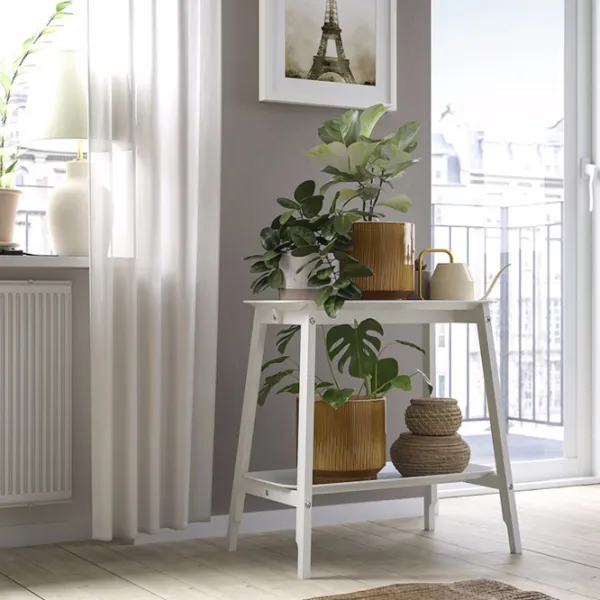 Ghiveci pentru flori Ikea Honungspalm Beige / Ceramică / Pe pervaz photo 3