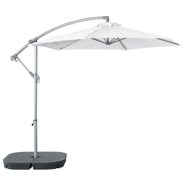 Umbrelă de grădină Ikea Baggon Black White photo 1