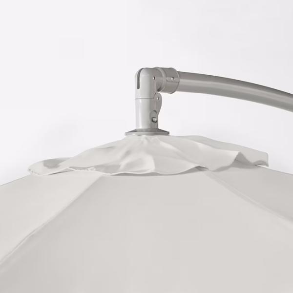 Umbrelă de grădină Ikea Baggon Black White photo 3