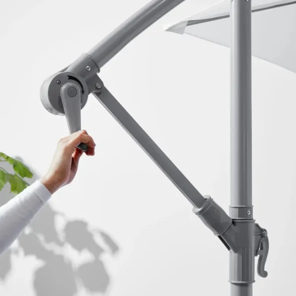 Umbrelă de grădină Ikea Baggon Black White photo 4