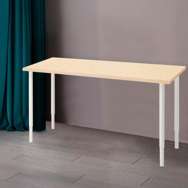 Masă de birou Ikea Mittcirkel/Olov PAL/ Stejar Sonoma photo 2