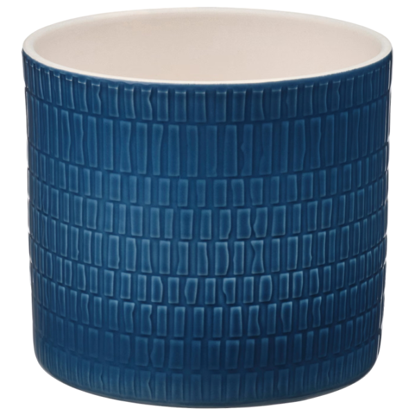 Горшок для цветов Ikea Chiafron Синий / Керамика / На подоконник photo 1