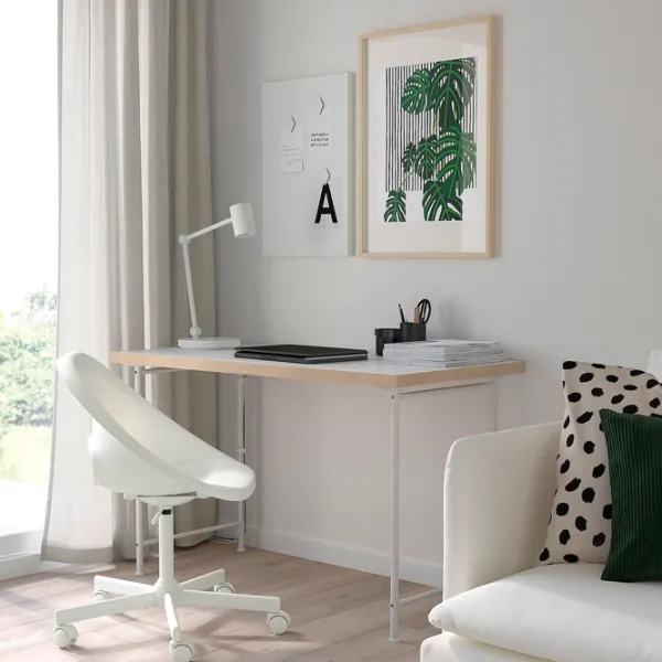 Офисный стол Ikea Lagkapten/Spand ДСП/ Антрацит photo 3