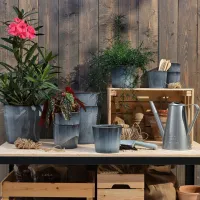 Ghiveci pentru flori Ikea Fjarilsbuske Blue / Ceramică / Pe pervaz photo 4