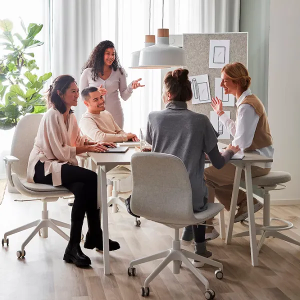 Masă de birou Ikea Trotten PAL/ Beige photo 3