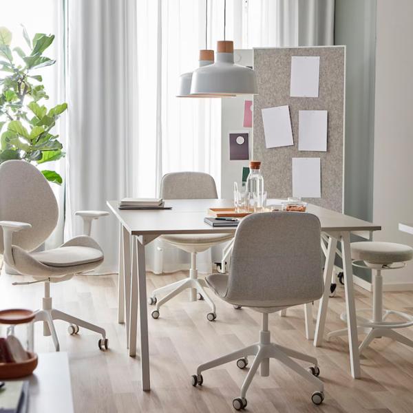 Masă de birou Ikea Trotten PAL/ Beige photo 5