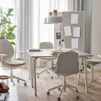 Masă de birou Ikea Trotten PAL/ Beige photo 5