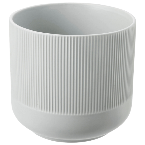 Ghiveci pentru flori Ikea Gradvis Gray / Ceramică / Pe pervaz photo 1