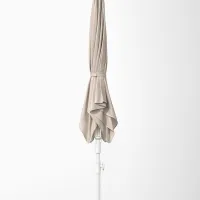 Umbrelă de grădină Ikea Tveto White Beige photo 2