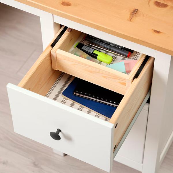 Masă de birou Ikea Hemnes PAL/ Stejar Sonoma photo 4