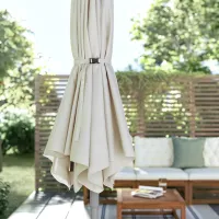 Umbrelă de grădină Ikea Joggeso Beige photo 5