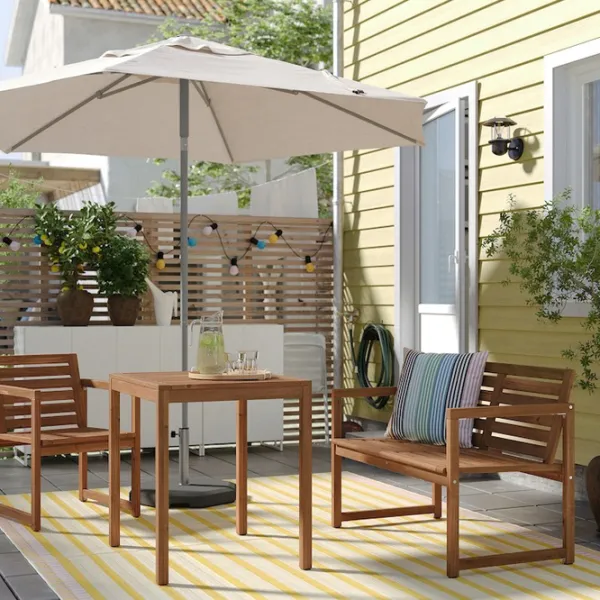 Зонт садовый Ikea Joggeso  Бежевый photo 6