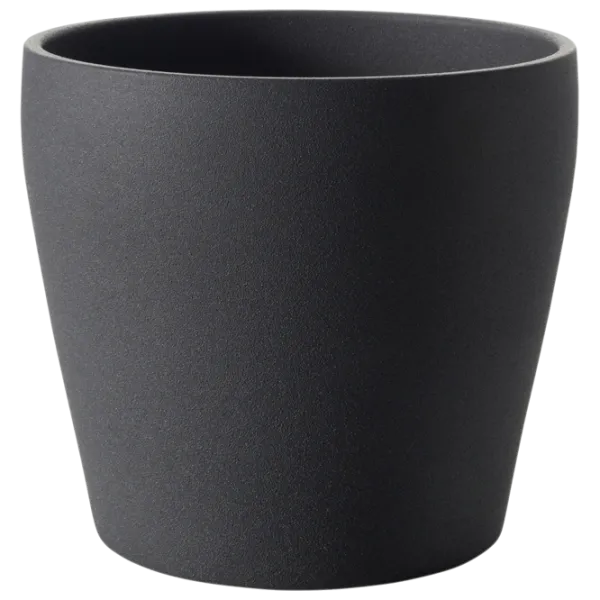 Горшок для цветов Ikea Persillade Черный / Керамика / На подоконник photo 1